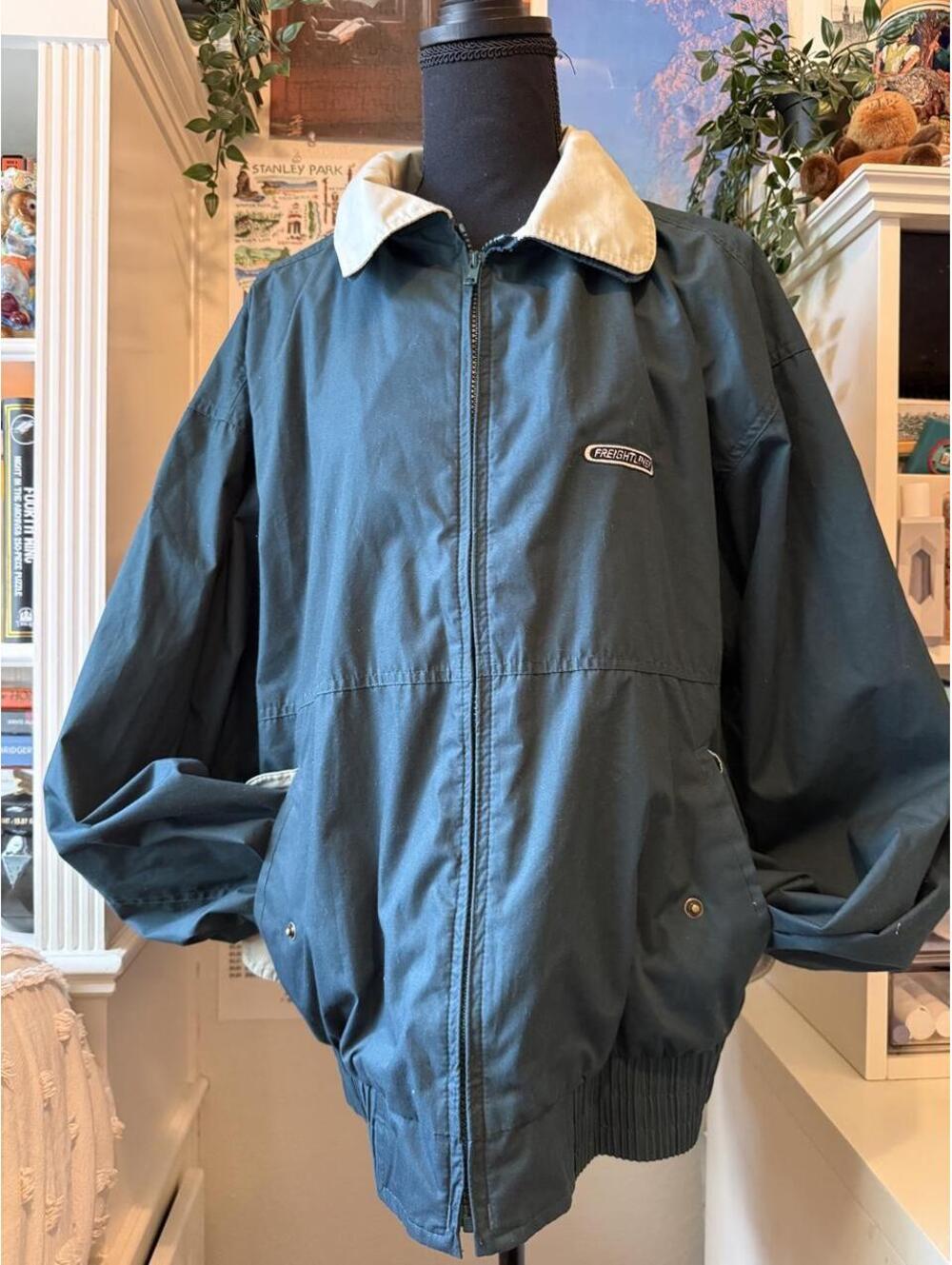 Vintage 90s Freightliner Turning Point Workwear Jacket